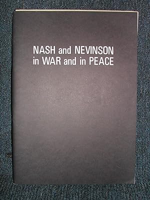 Nash and Nevinson in War and in Peace The Graphic Work 1914-1920 31 October-19 November 1977