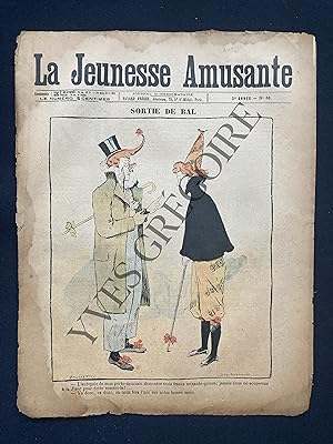 LA JEUNESSE AMUSANTE-N°33-1899-"SORTIE DE BAL"-PAR JEHAN TESTEVUIDE