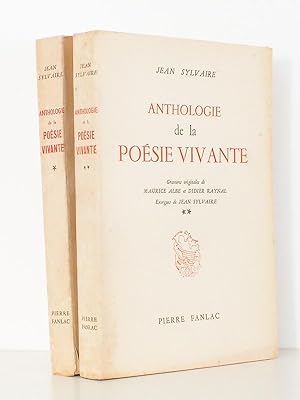 Anthologie de la poésie vivante ( 2 tomes - complet )