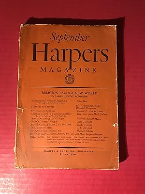 Harpers Magazine September 1926, No 916