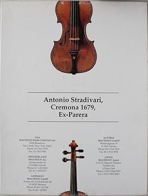 Antonio Stradivari, Cremona 1679, Ex-Parera