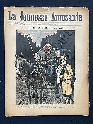 LA JEUNESSE AMUSANTE-N°97-1897-"PARIS LA NUIT"-PAR JOB