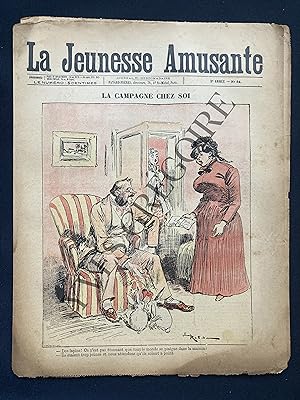 LA JEUNESSE AMUSANTE-N°64-1899-"LA CAMPAGNE CHEZ SOI"-PAR ROBIDA