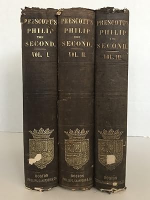 HISTORY OF THE REIGN OF PHILIP THE SECOND, KING OF SPAIN (3 VOLUMES)