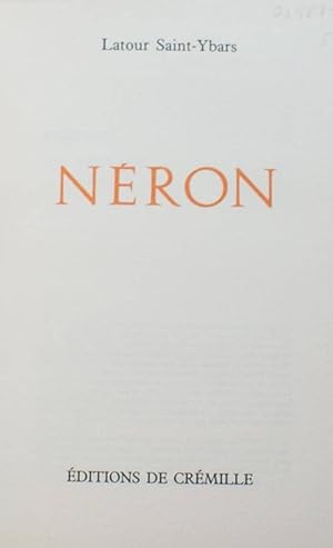 Les personnages maudits de l'histoire : Néron