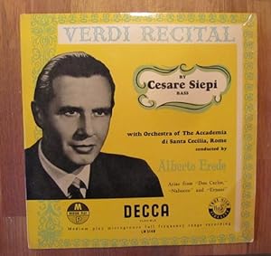 Verdi Recital LP 10"