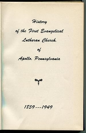History of the First Evangelical Lutheran Church of Apollo, Pennsylvania