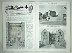 Original Issue of Country Life Magazine Dated March 7th 1936, with a Main Feature on Two Manor Ho...