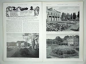 Original Issue of Country Life Magazine Dated April 18th 1936, with a Main Feature on Kidbrooke P...