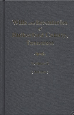 Wills of Rutherford County, Tennessee
