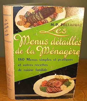 LES MENUS DÉTAILLÉS DE LA MÉNAGÈRE 180 menus simples et pratiques et autres recettes de cuisine f...