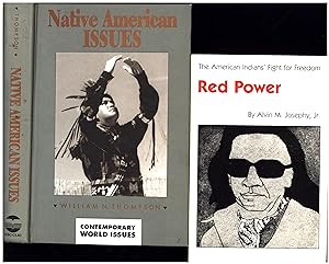 Native American Issues / A Reference Handbook (SIGNED), AND A SECOND BOOK, Red Power / The Americ...