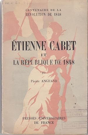 Etienne Cabet et la république de 1848