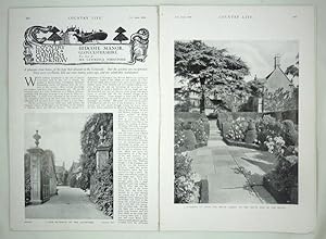 Original Issue of Country Life Magazine Dated February 22nd 1930, with a Main Feature on Hidcote ...