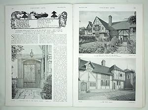 Original Issue of Country Life Magazine Dated March 22nd 1930, with a Main Feature on Stone Acre ...