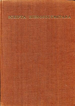 Scripta Hierosolymitana volume XII ; The Annual Species of Medicago