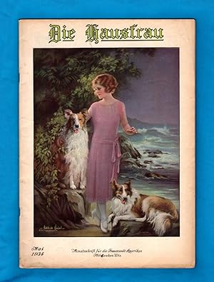 Die Hausfrau, Mai (May), 1934. Adelaide Hiebel cover
