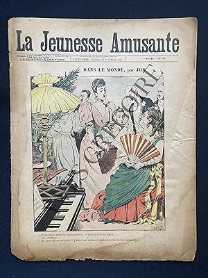 LA JEUNESSE AMUSANTE-N°95-1897-"DANS LE MONDE"-PAR JOB