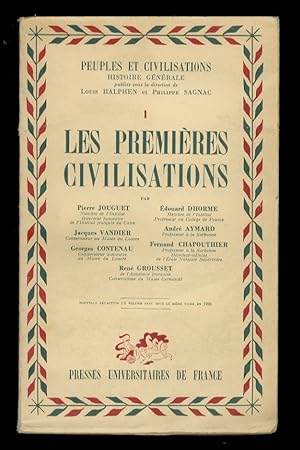Les premières civilisations. Nouvelle rédaction du volume paru sous le même titre en 1926.