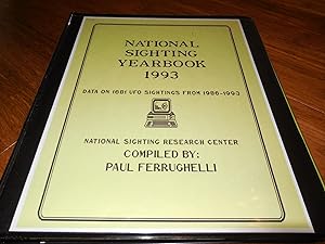 National Sighting Yearbook 1993 - Data on 1681 UFO Sightings from 1986-1993