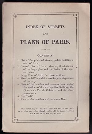 Index of Streets and Plans of Paris