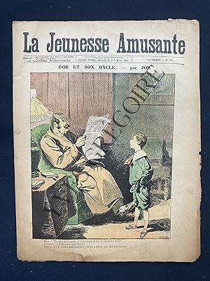 LA JEUNESSE AMUSANTE-N°79-1897-"BOB ET SON ONCLE"-PAR JOB
