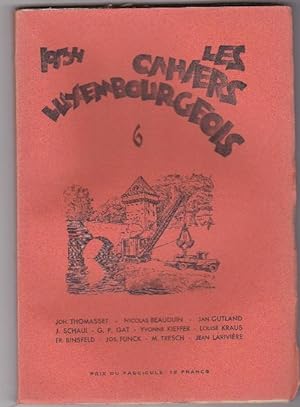 Les Cahiers Luxembourgeois - 1934- N.6