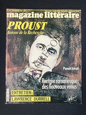 MAGAZINE LITTERAIRE-N°210-SEPTEMBRE 1984-PROUST AUTOUR DE LA RECHERCHE