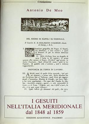 I GESUITI NELL'ITALIA MERIDIONALE DAL 1848 AL 1859