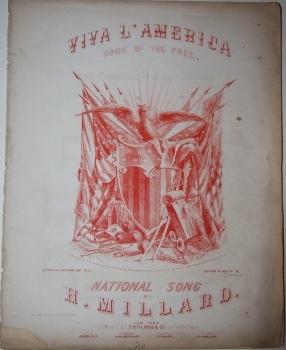 [Sheet Music] Viva L'America, Home of the Free National Song