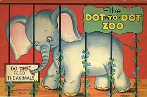 The Dot-to-Dot Zoo. Coloring book with kangaroo