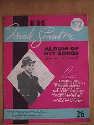 Frank Sinatra Album of Hit Songs from His L.P. Records No. 2