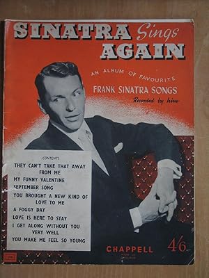 Sinatra Sings Again, an Album of Favourite Frank Sinatra Songs Recorded By Him