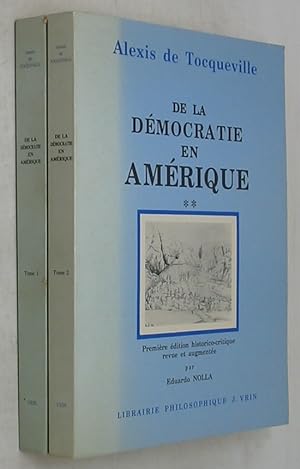 De la Democratie en Amerique: 2 volumes. (Bibliotheque des textes philosophiques) (French Edition)
