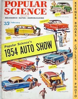 Popular Science Monthly Magazine, February 1954: Vol. 164, No. 2 : Mechanics - Autos - Homebuilding
