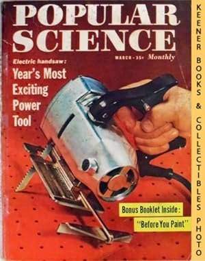 Popular Science Monthly Magazine, March 1958: Vol. 172, No. 3 : Mechanics - Autos - Homebuilding