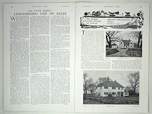 Original Issue of Country Life Magazine Dated June 14th 1924, with a Feature on Bredon in Willing...