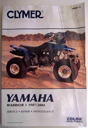 Clymer Yamaha Warrior 1987-2004 Service, Repair, Maintenance