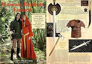 Museum Replicas Limited - Catalog #81. Historical Swords, Knives, Armor, Other Weaponry, Costumes...