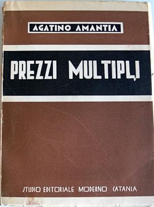 PREZZI MULTIPLI (AUTOGRAFATO)