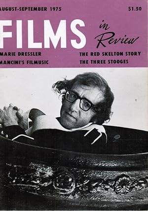 Films in Review : August-September, 1975 Woody Allen, Cover