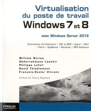 virtualisation du poste de travail Windows 7 et 8 avec Windows Server 2012