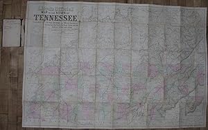 Lloyd's official map of the State of Tennessee, 1863.