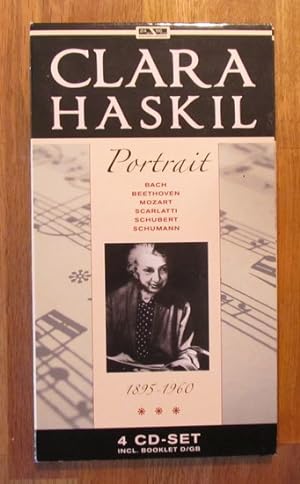 Clara Haskil (Portrait 1895 - 1960) (Bach, Beethoven, Scarlatti, Schubert, Schumann)