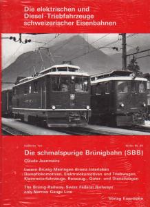 Die schmalspurige Brünigbahn der SBB