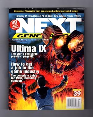 Next Generation Magazine - March, 1998. Final Fantasy Tactics Trading Cards. Ultima IX; Sega Rall...
