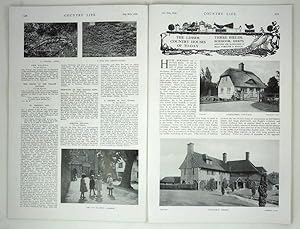 Original Issue of Country Life Magazine Dated October 20th 1923, with a Feature on Three Fields, ...