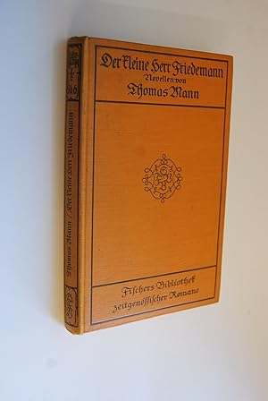 Der Kleine Herr Friedemann und andere Novellen aus der Reihe Fischers Bibliothek Zeitgenössischer...