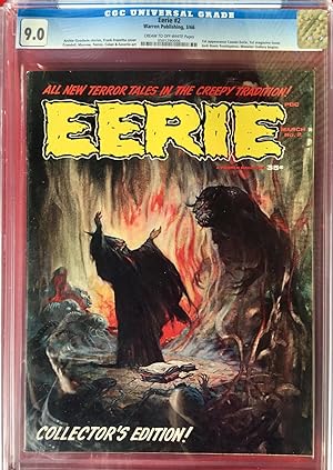 EERIE No. 2 (March 1966) - CGC Graded 9.0 (VF/NM)
