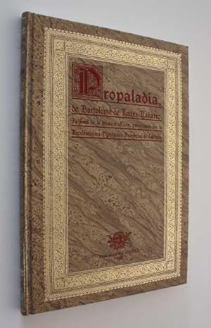 Propaladia de Bartolome de Torres Naharro (Napoles, 1517)